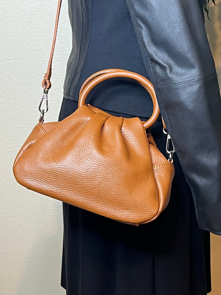 Date Night Petite Handbag and Crossbody - Tan