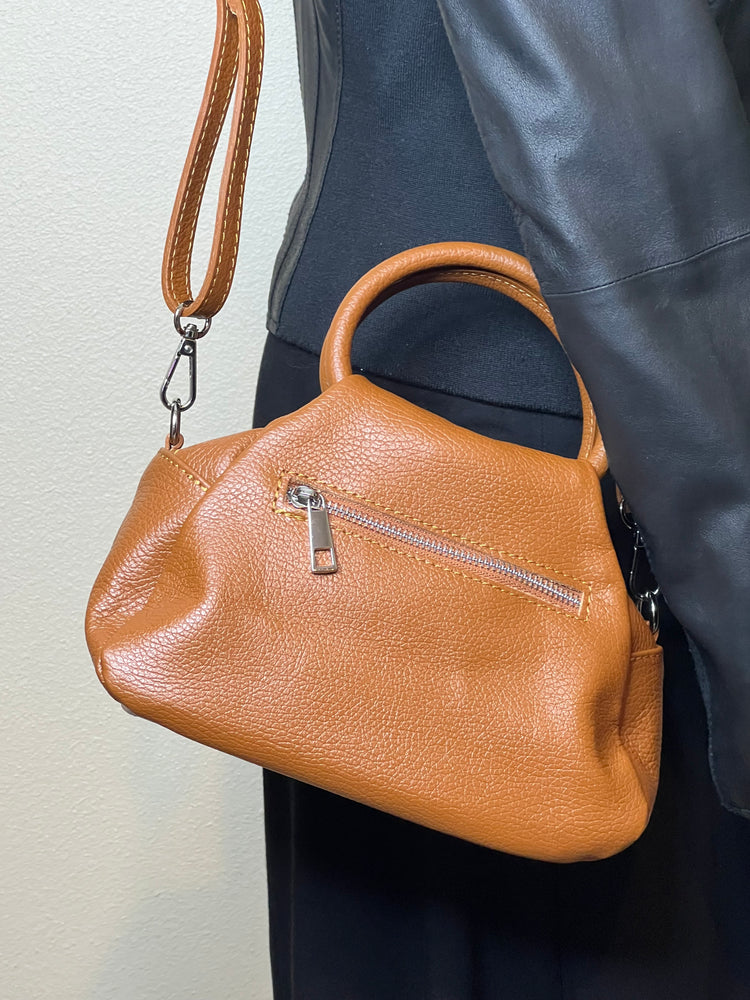 Date Night Petite Handbag and Crossbody - Tan