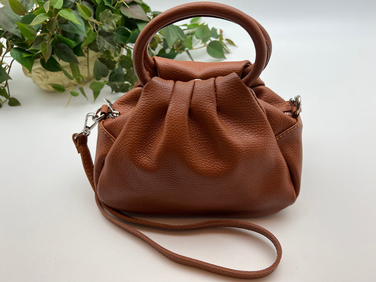 Date Night Petite Handbag and Crossbody - Tan