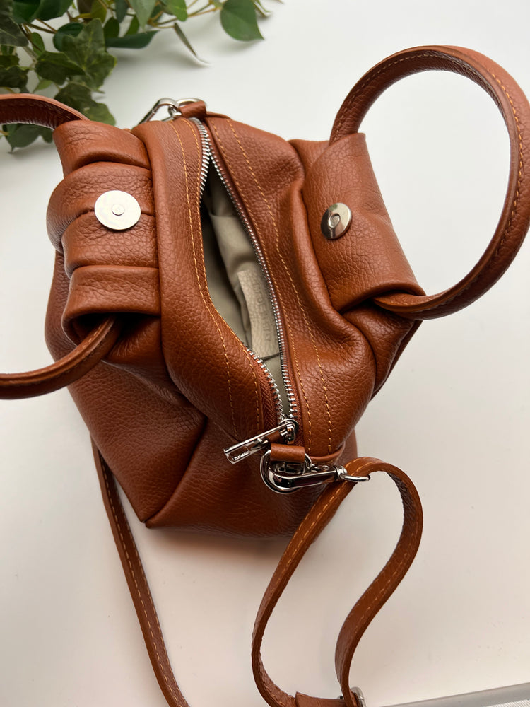 Date Night Petite Handbag and Crossbody - Tan
